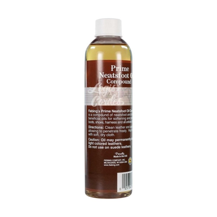 Fiebing's Prime Neatsfoot Oil Compound 8Oz/236ml Neutre/Neutral