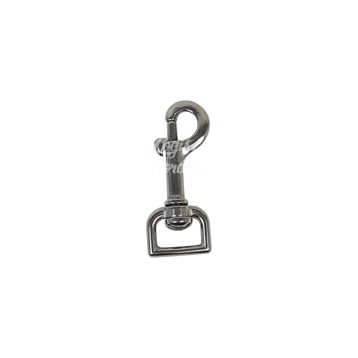 Mousqueton tirette oeil Carré tournant - M1050