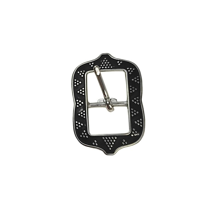 Boucle double morrocan avec patine noire