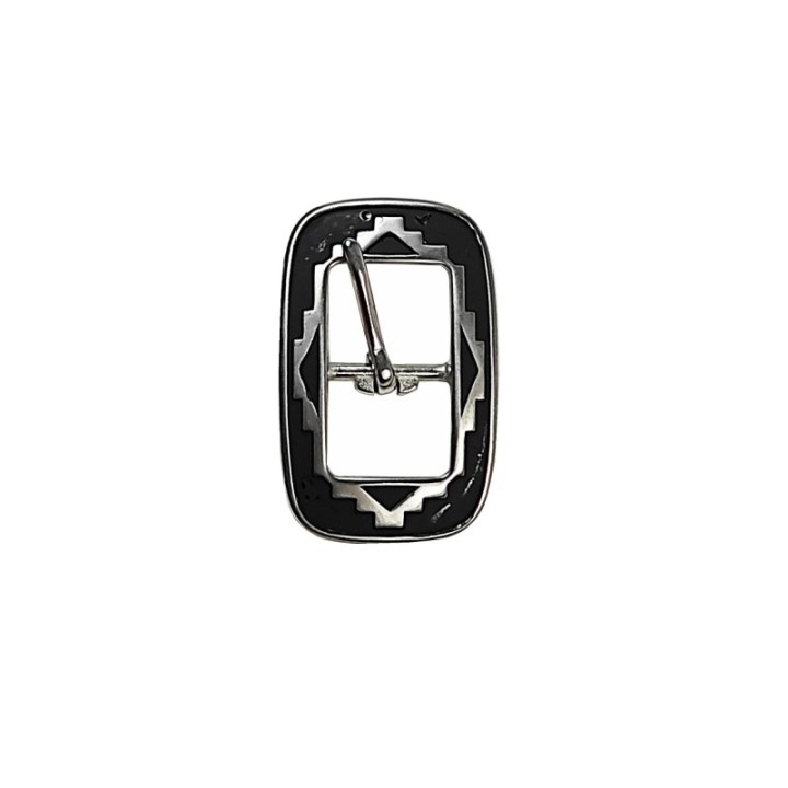 boucle double plains native avec patine noire