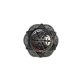 Concho oldtime avec passant et patine noire