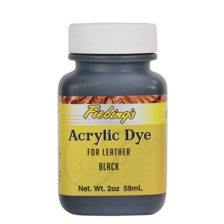 Fiebing's Acrylic Dye Noir/Black