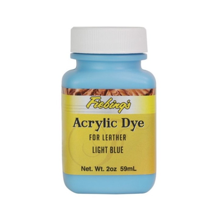 Fiebing's Acrylic Dye Bleu clair/Light Blue