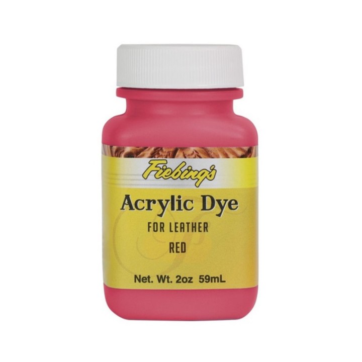Fiebing's Acrylic Dye Rouge/Red
