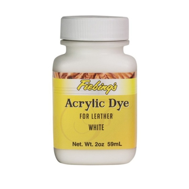 Fiebing's Acrylic Dye Blanc/White