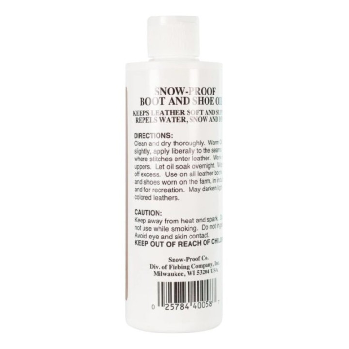 Snow Proof Boot & Shoe oil