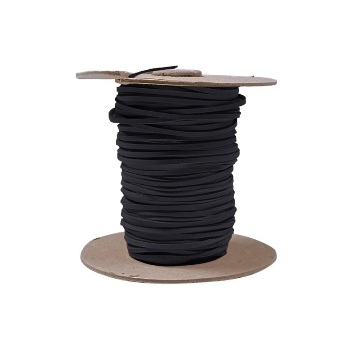 Lacet plat en cuir de Buffle