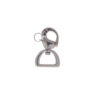 mousqueton inox / stainless steel 30mm