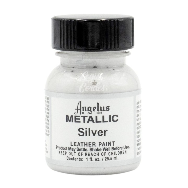 Angelus acrylic paint 1 OZ Metallic Silver