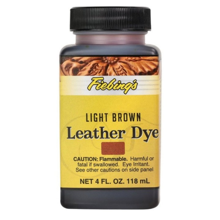 Leather Dye Marron clair/Light brown Fiebing's