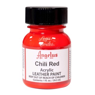 Angelus acrylic paint 1 OZ Chili Red