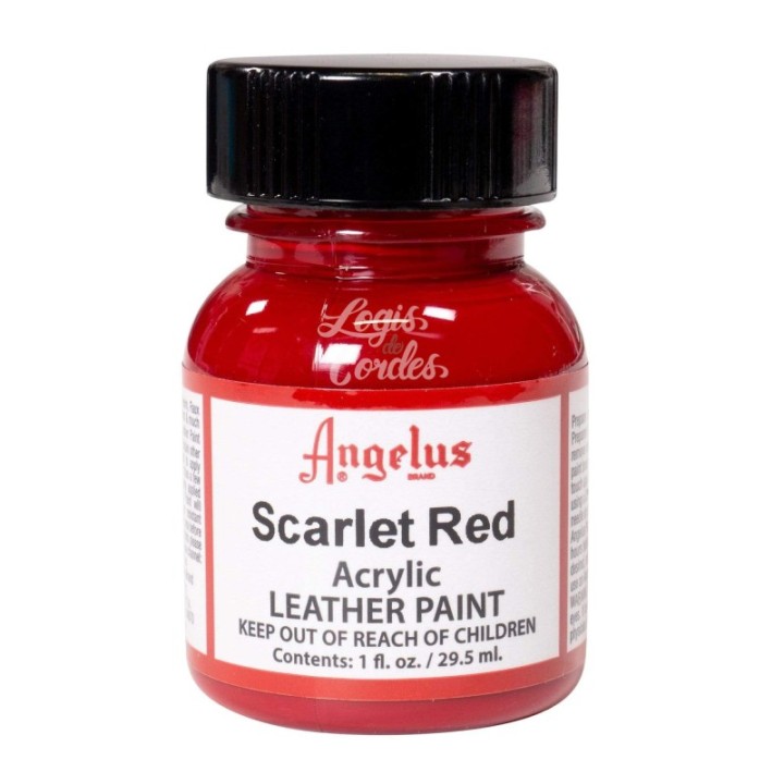 Angelus acrylic paint 1 OZ Scarlet Red