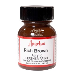 Angelus acrylic paint 1 OZ Rich Brown