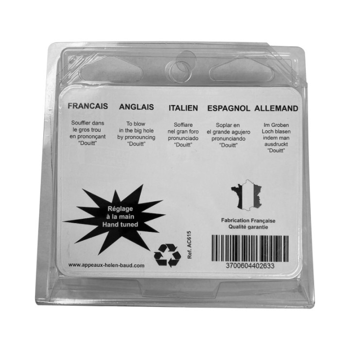 Appeau Canard Colvert Triple Lame