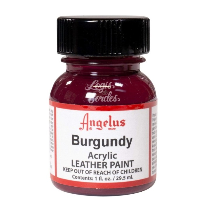 Angelus acrylic paint 1 OZ Burgundy