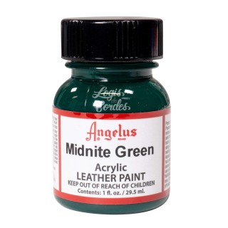 Angelus acrylic paint 1 OZ Midnight Green
