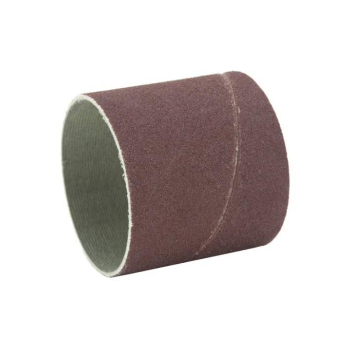 Sanding sleeve for Craftplus® bench top burnisher.