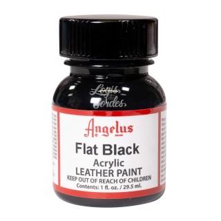 Angelus acrylic paint 1 OZ, Flat Black