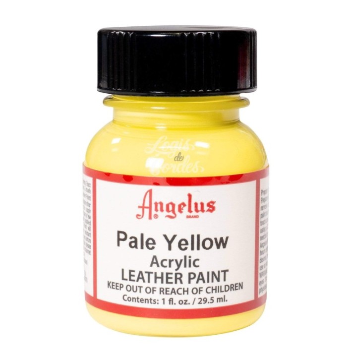 Angelus acrylic paint 1 OZ Pale Yellow