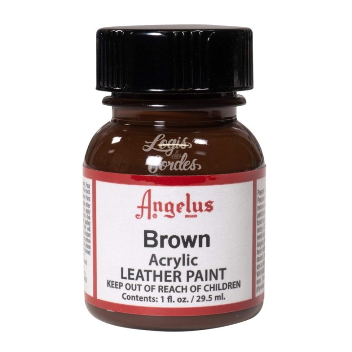 Angelus acrylic paint 1 OZ Brown