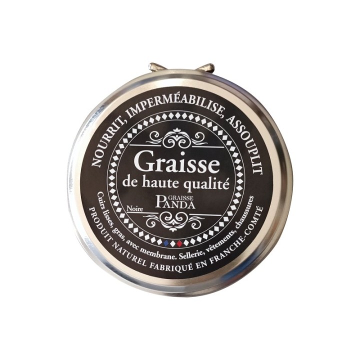 Trimadel Graisse Panda Blonde pour cuir noir