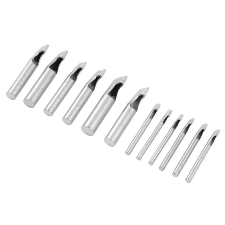 Set 12 d'outils de poinçonnage à trous longs