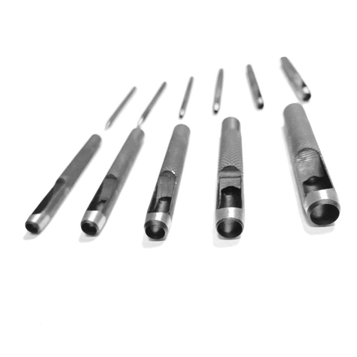 Set d'outil de poinçonnage rond 11 pièces