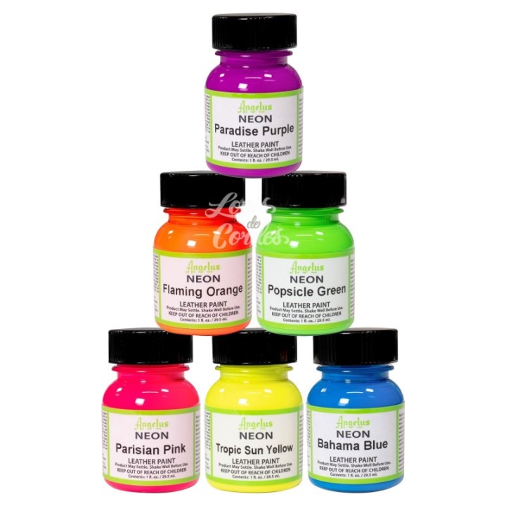 Angelus Kit Néon 6 couleurs