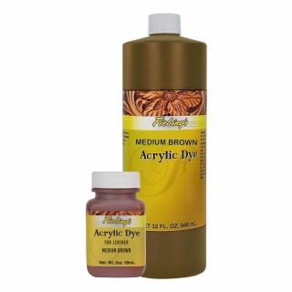 Fiebing's Acrylic Dye Marron moyen/Medium Brown