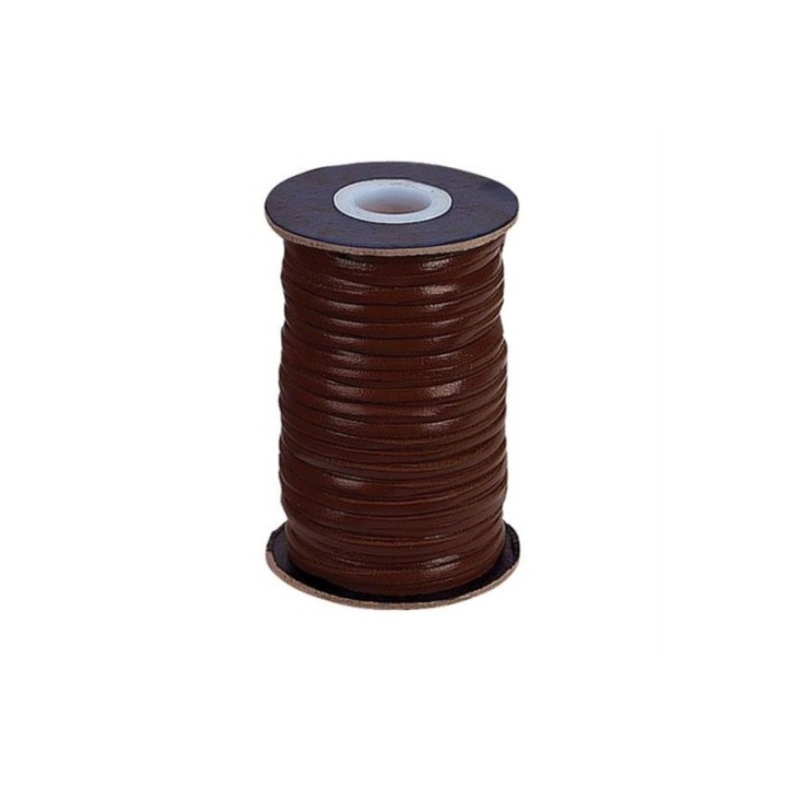 Weaver - Lacet de Kangourou 1/8" Dark Brown