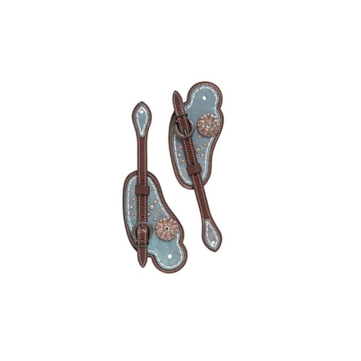 Weaver - Savannah Spur Straps, Cowboy