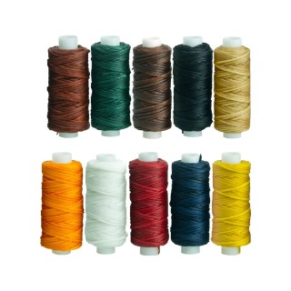 Fils tressés cirés 1mm