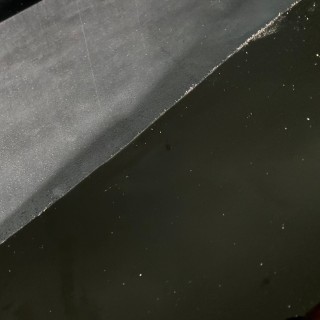 patent leather Black 1.5mm
