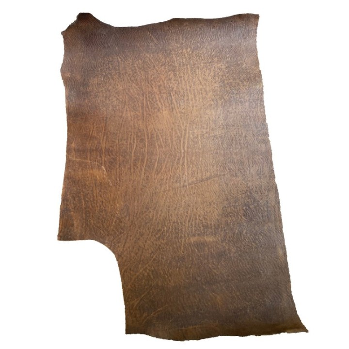 double shoulder 2.5-3mm dark brown stamped