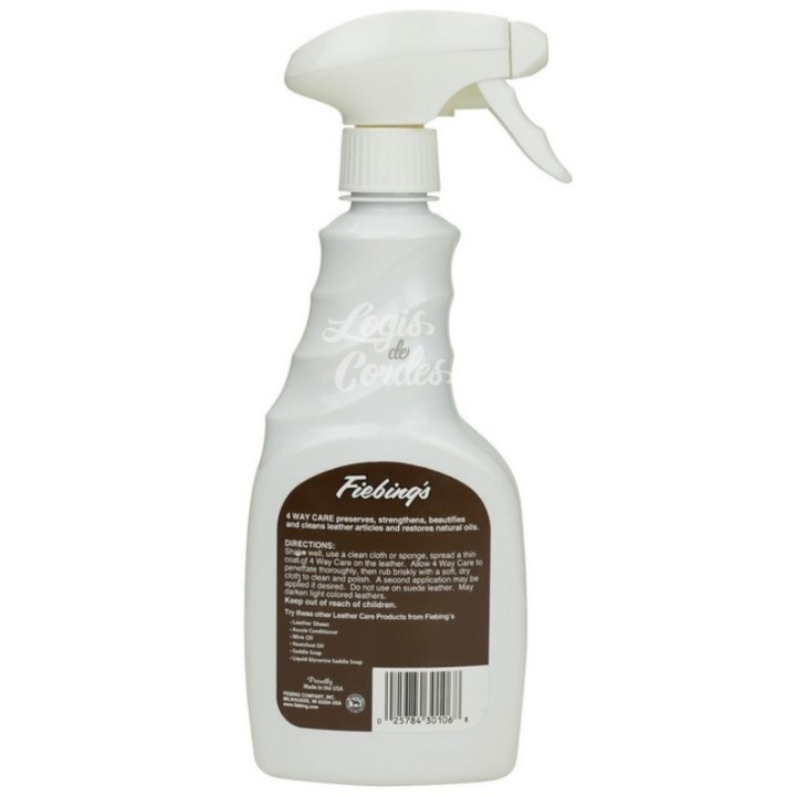 Fiebing's 4 Way Care & sprayer 16OZ Neutre/Neutral
