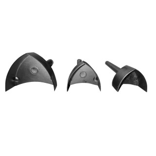 set de 3 poinçons a bout V
