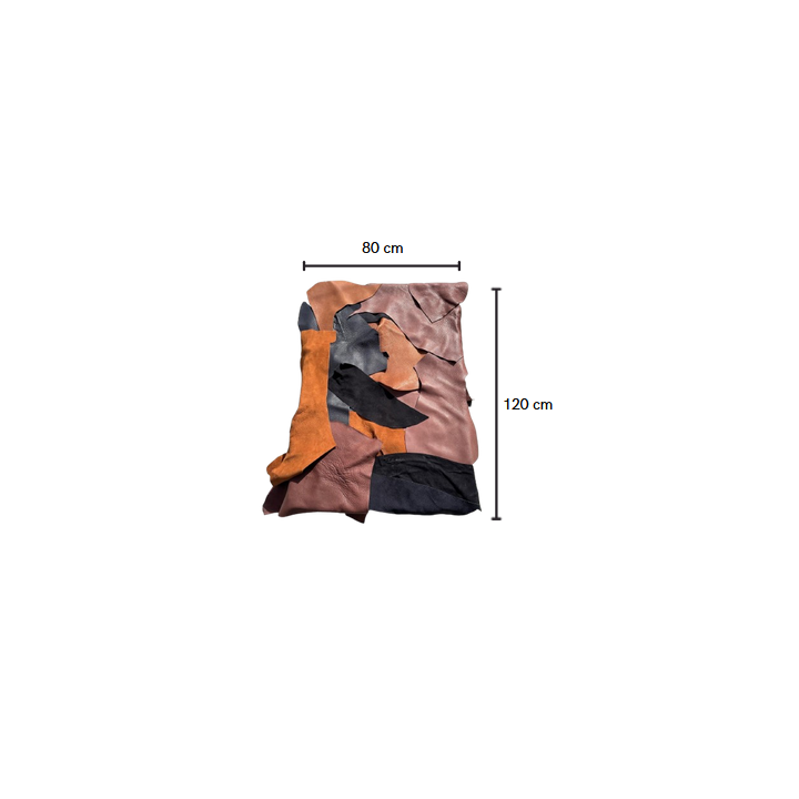 Chutes de cuir veau Premium