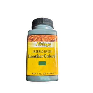 Fiebing's Leather Colors vert émeraude / emerald green 4OZ / 118ml
