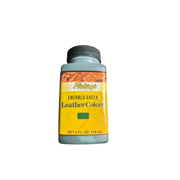 Fiebing's Leather Colors vert émeraude / emerald green 4OZ / 118ml