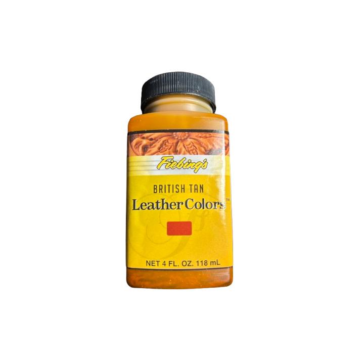 Fiebing's Leather Colors fauve anglais / british tan 4OZ / 118ml
