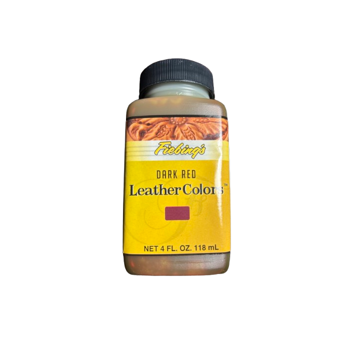Fiebing's Leather Colors rouge foncé/ dark red 4OZ / 118ml