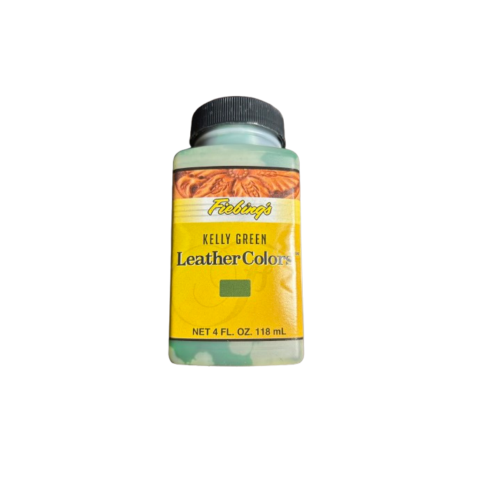 Fiebing's Leather Colors vert kelly / kelly green 4OZ / 118ml