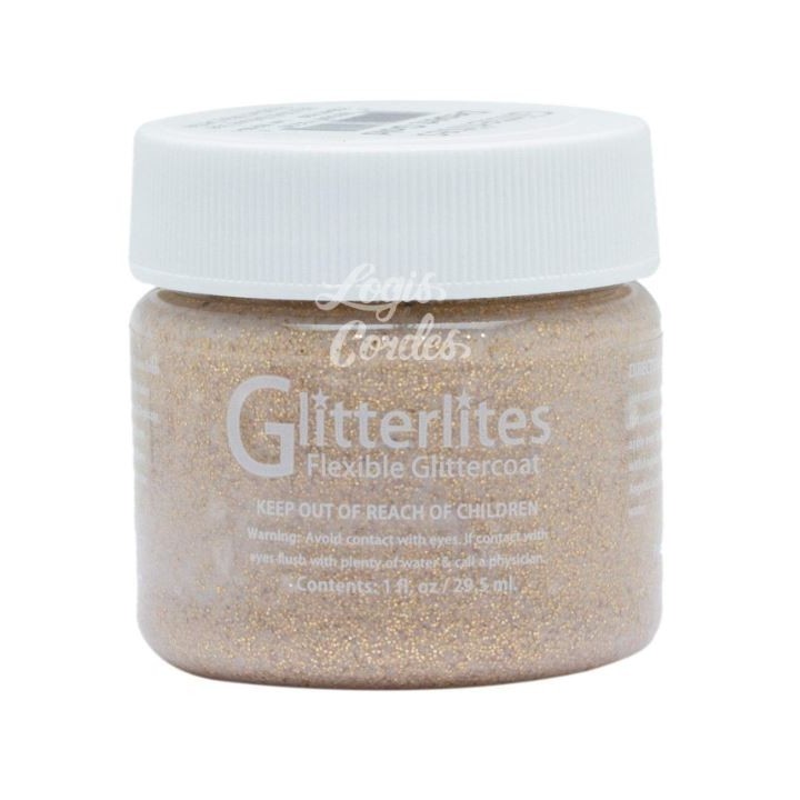 Angelus Glitterlites Paint 1 OZ Kelly Green
