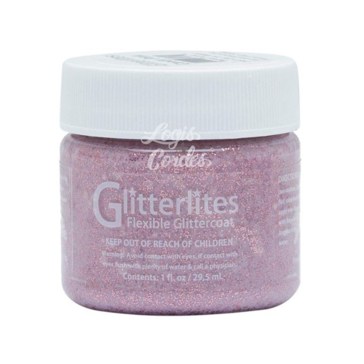 Angelus Glitterlites Paint 1 OZ Kelly Green