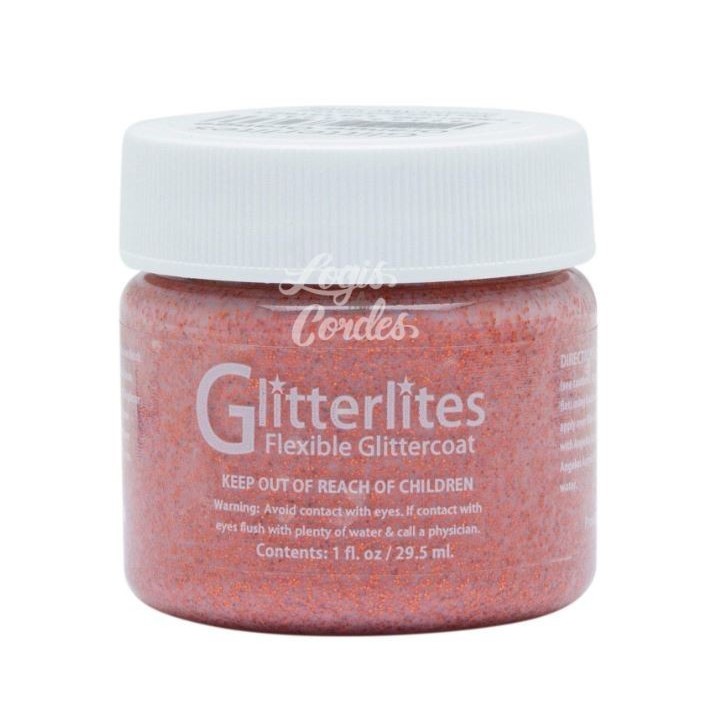 Angelus Glitterlites Paint 1 OZ Kelly Green