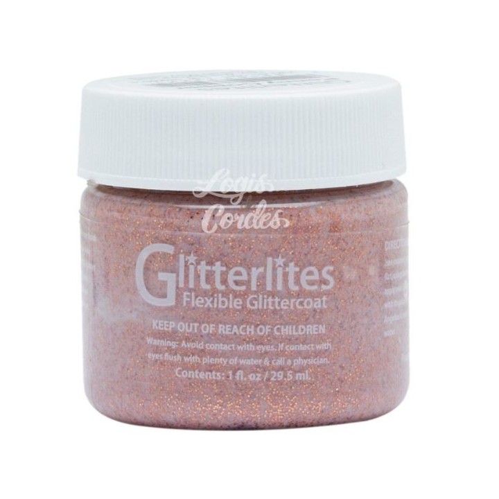 Angelus Glitterlites Paint 1 OZ Kelly Green