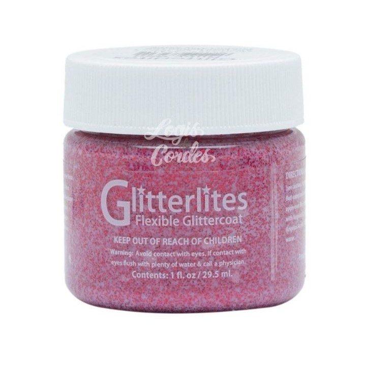 Angelus Glitterlites Paint 1 OZ Kelly Green