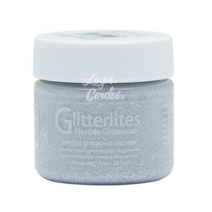 Angelus Glitterlites Paint 1 OZ Kelly Green