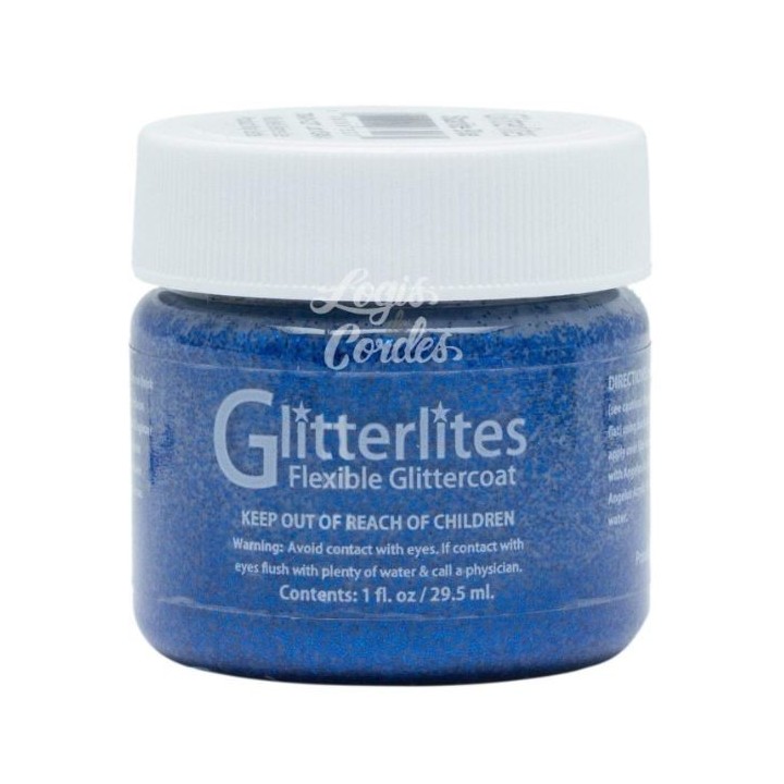 Angelus Glitterlites Paint 1 OZ Kelly Green