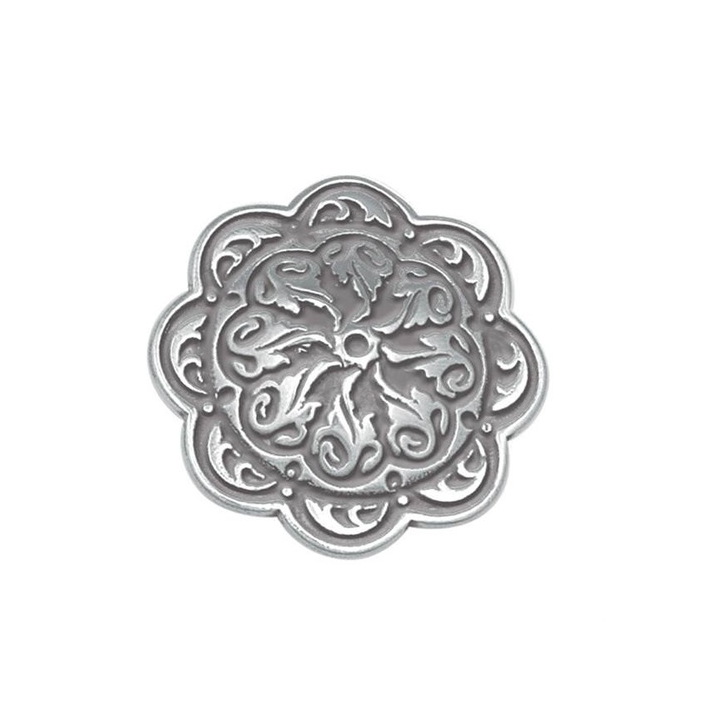 Concho floral accentué avec boucle de Jeremiah Watt